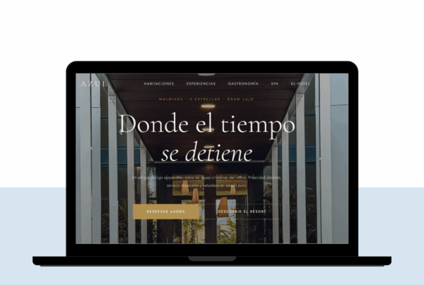 Plantilla Web para Hoteles-Hotel Paraíso Resort