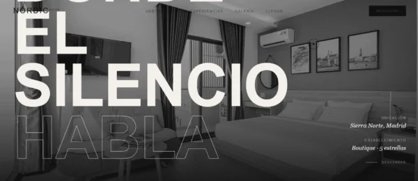 nordic Hotel Website Template Premium