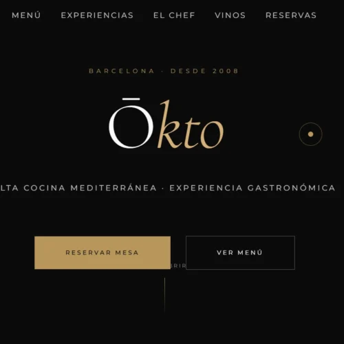 portada-okto Plantilla Premium de Restaurante con Rendimiento Optimizado