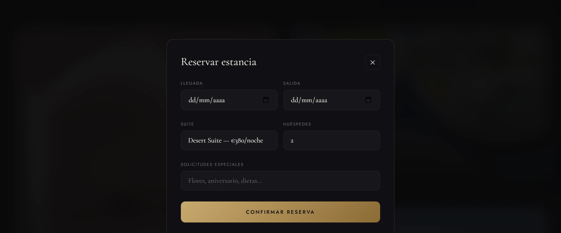 Plantilla Web Minimalista-Hotel Resort AMMAN