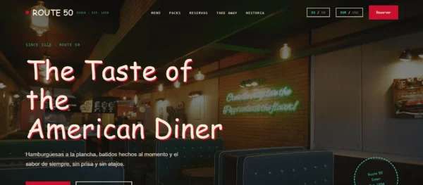 portada-diner Diner Website Template