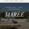 Maree: Minimalist Hotel Website Template